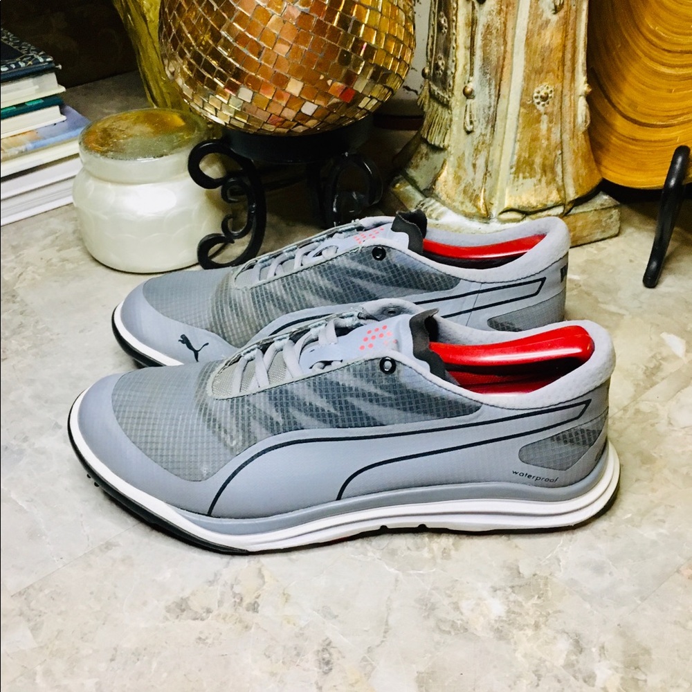 Puma BioDrive Men’s Size 9 Golf Shoes 187581 06 Gray Spikeless